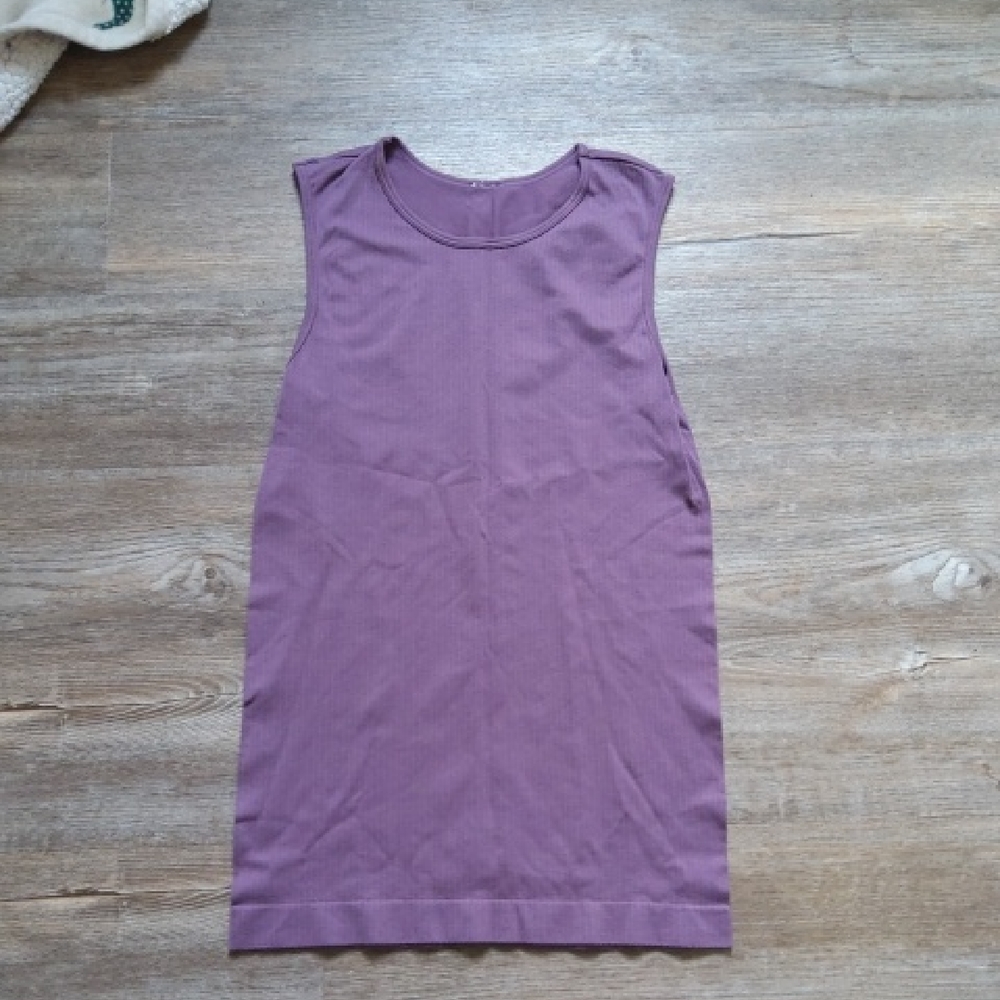 Purple Sleeveless Women's Top ZYIA PARALLEL TANK